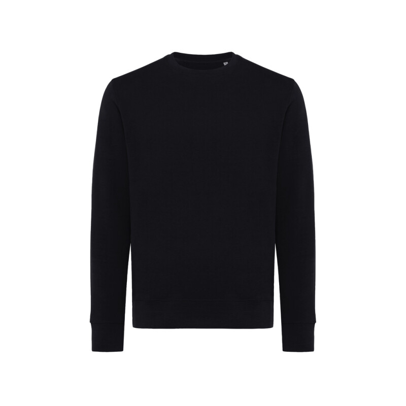 Unisex lehká mikina Iqoniq Etosha, černá, velikost XXS