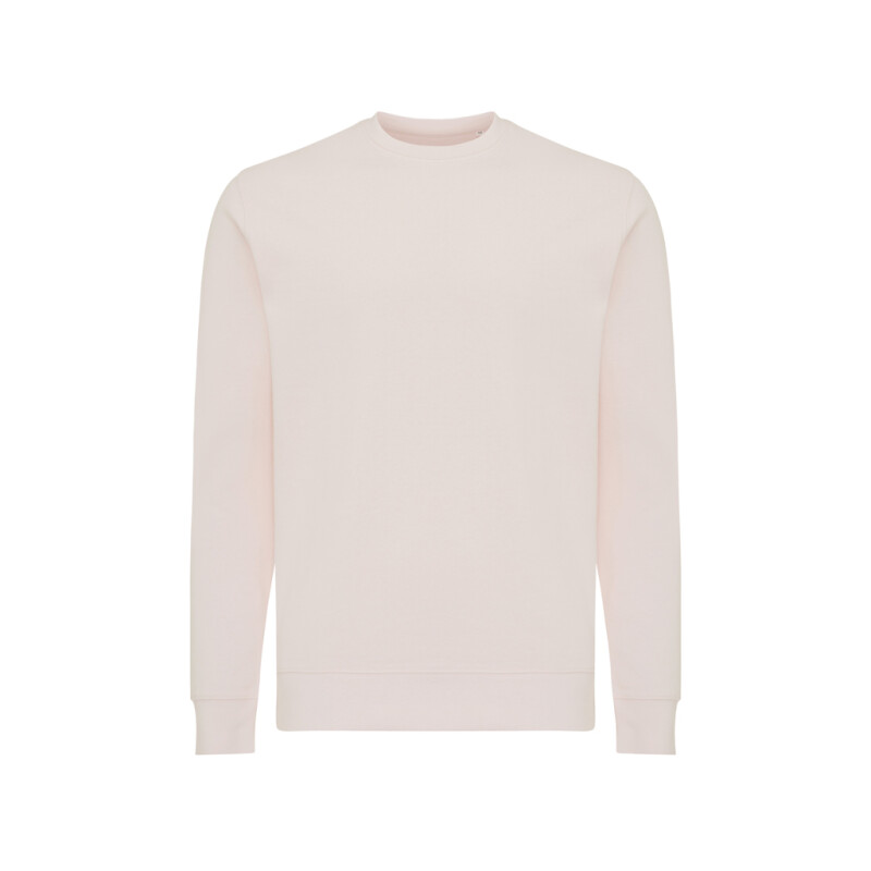 Unisex lehká mikina Iqoniq Etosha, jemná růžová, velikost XXS