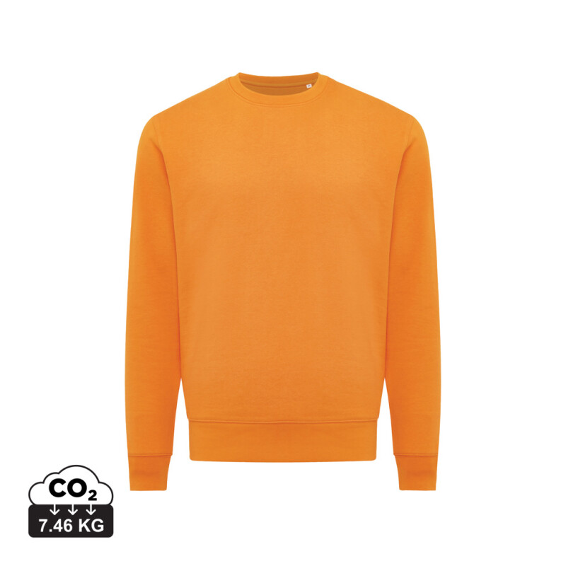 Unisex lehká mikina Iqoniq Etosha, oranžová, velikost M