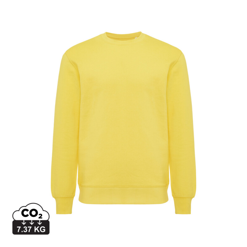 Unisex lehká mikina Iqoniq Etosha, žlutá, velikost XS
