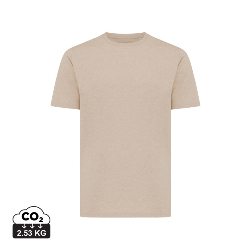 Unisex lehké tričko Iqoniq Sierra, světle hnědý melír, velikost XXS