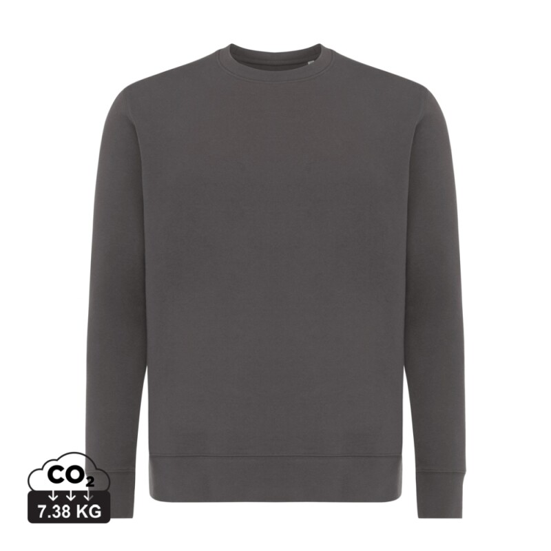 Unisex mikina Iqoniq Etosha, velikost L, antracitová