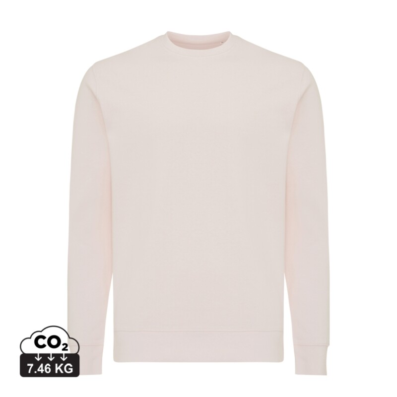 Unisex mikina Iqoniq Etosha, velikost M, světlá růžová