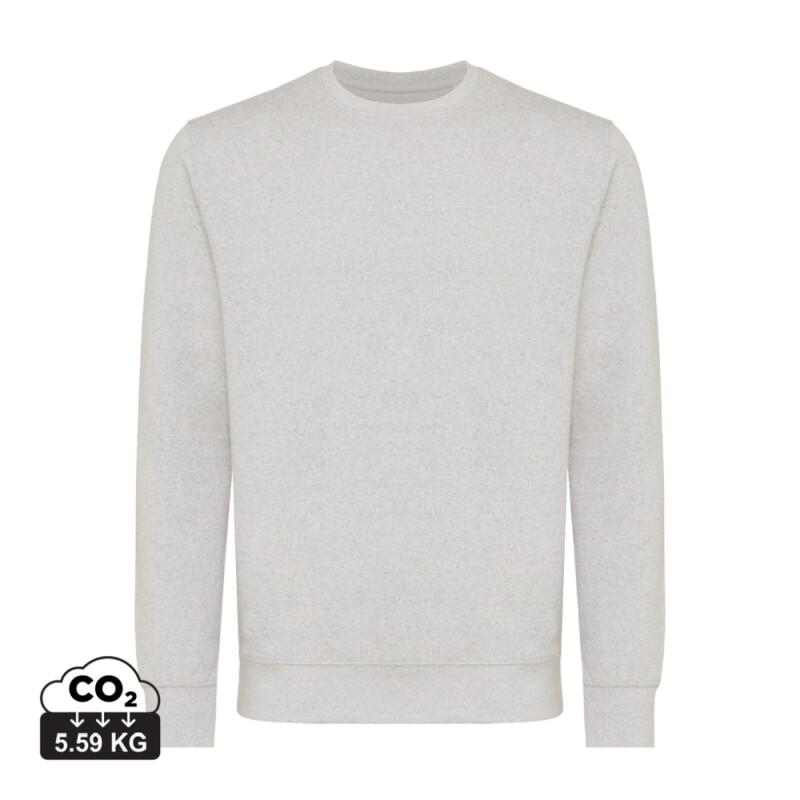 Unisex mikina Iqoniq Etosha, velikost XL, světlá šedá