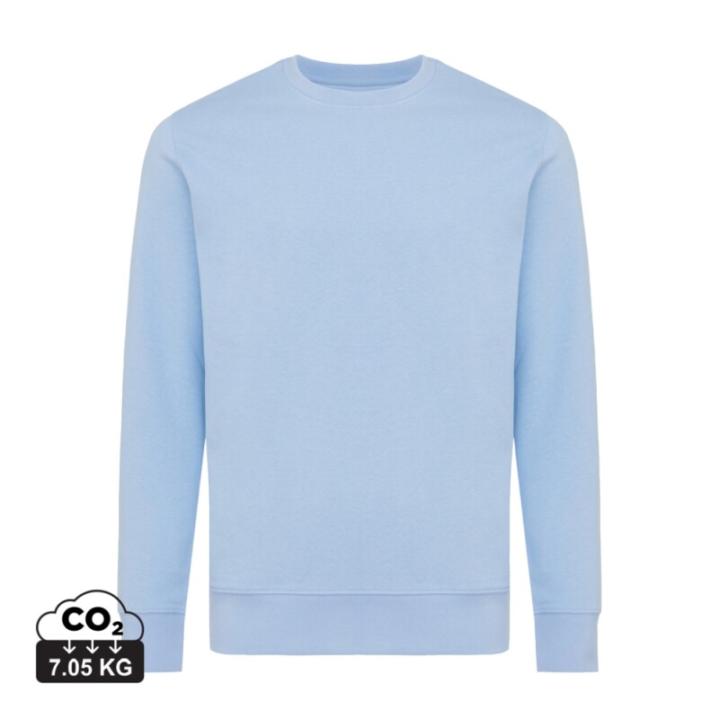 Unisex mikina Iqoniq Etosha, velikost XS, světlá modrá