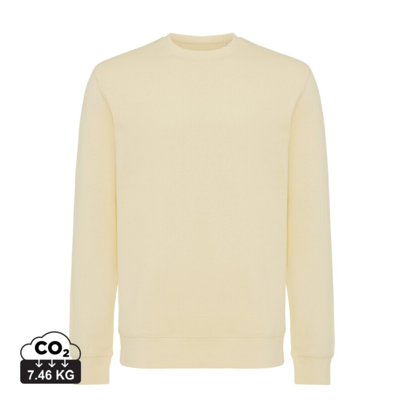 Unisex mikina Iqoniq Etosha, velikost XS, světlá žlutá