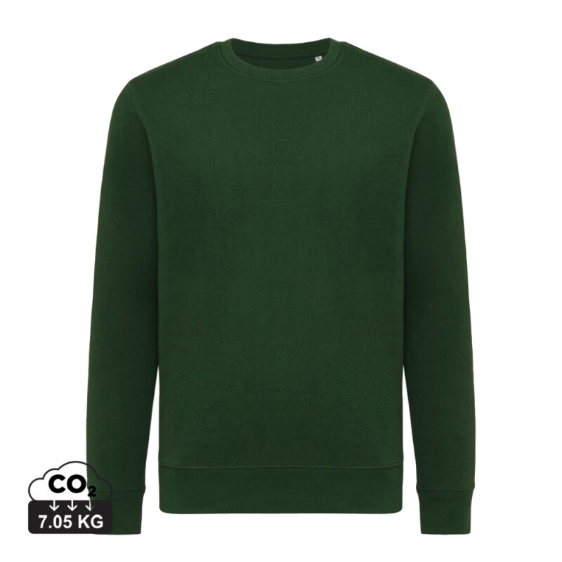 Unisex mikina Iqoniq Etosha, velikost XS, tmavá zelená