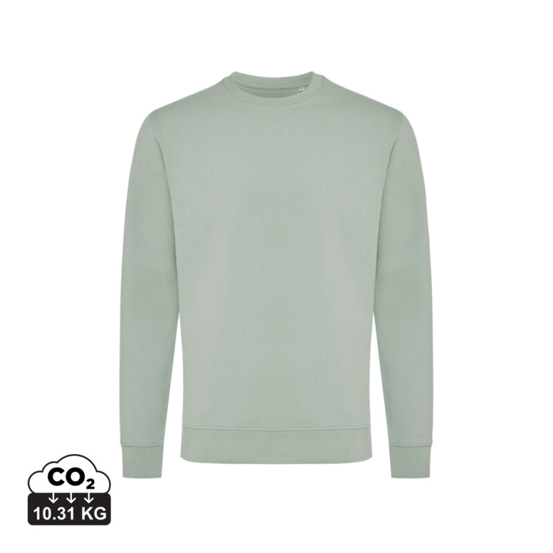 Unisex mikina Iqoniq Zion, jemná zelená, velikost XXS