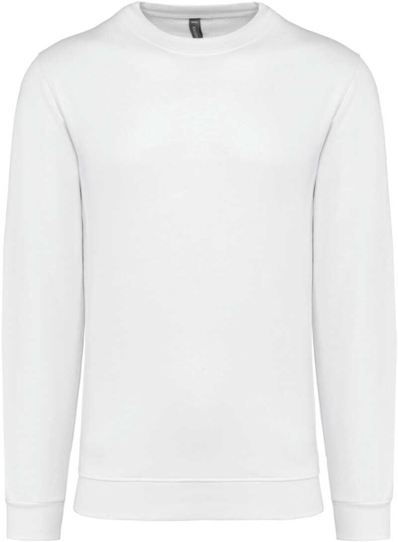 Unisex mikina KARIBAN, bílá, L