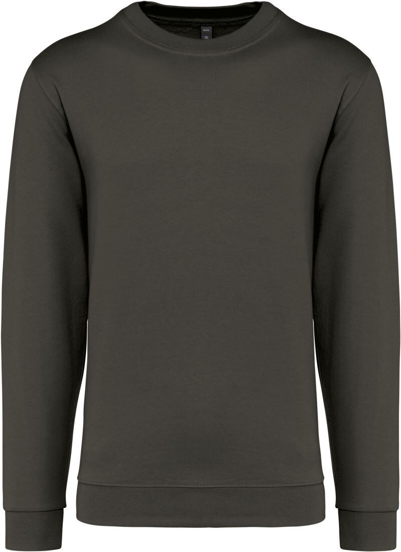 Unisex mikina KARIBAN, hnědozelená, M