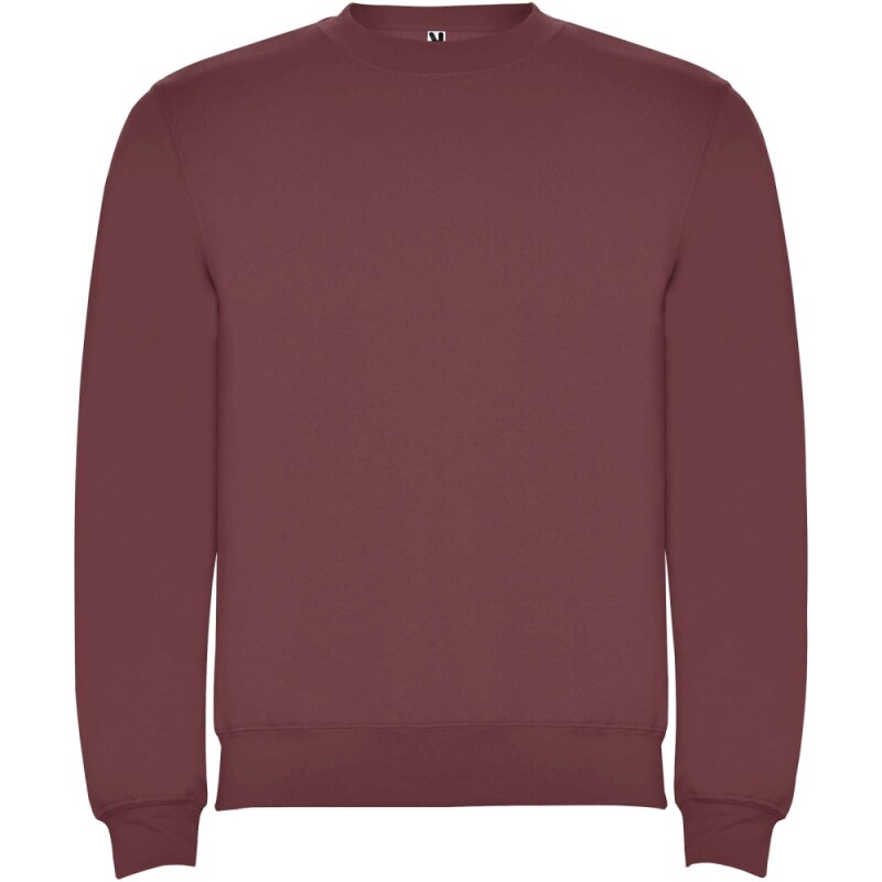 Unisex mikina Roly Clasica, velikost L, červenohnědá