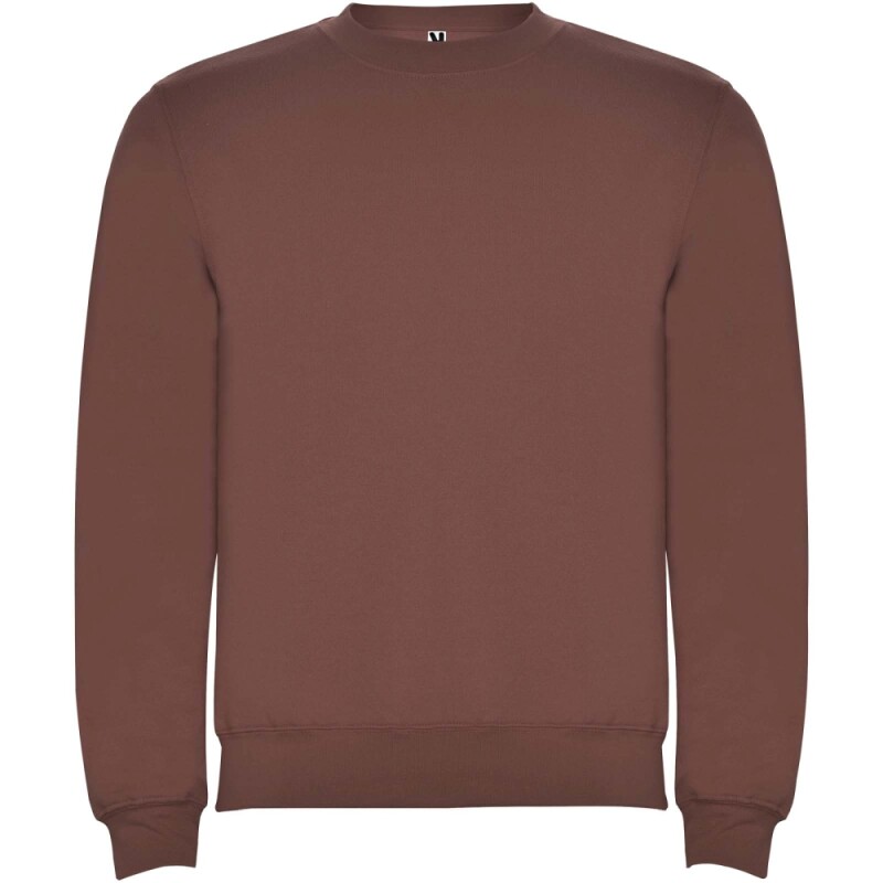 Unisex mikina Roly Clasica, velikost M, červenohnědá světlá