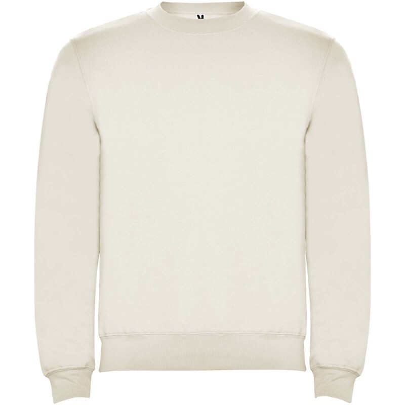 Unisex mikina Roly Clasica, velikost XL, krémová bílá