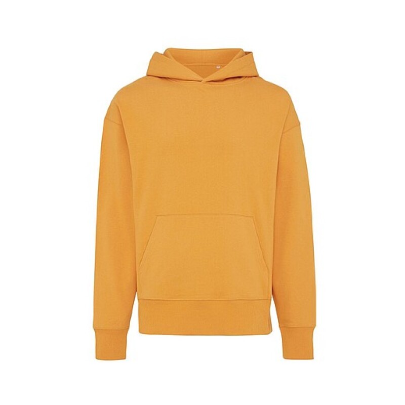 Unisex mikina s kapucí Iqoniq Yoho z recyklované bavlny, oranžová, XXL