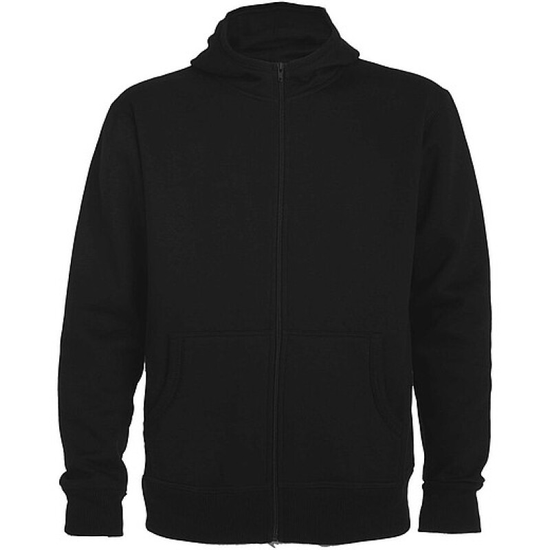 Unisex mikina s kapucí,ROLY MONTBLANC, černá, vel. 3XL