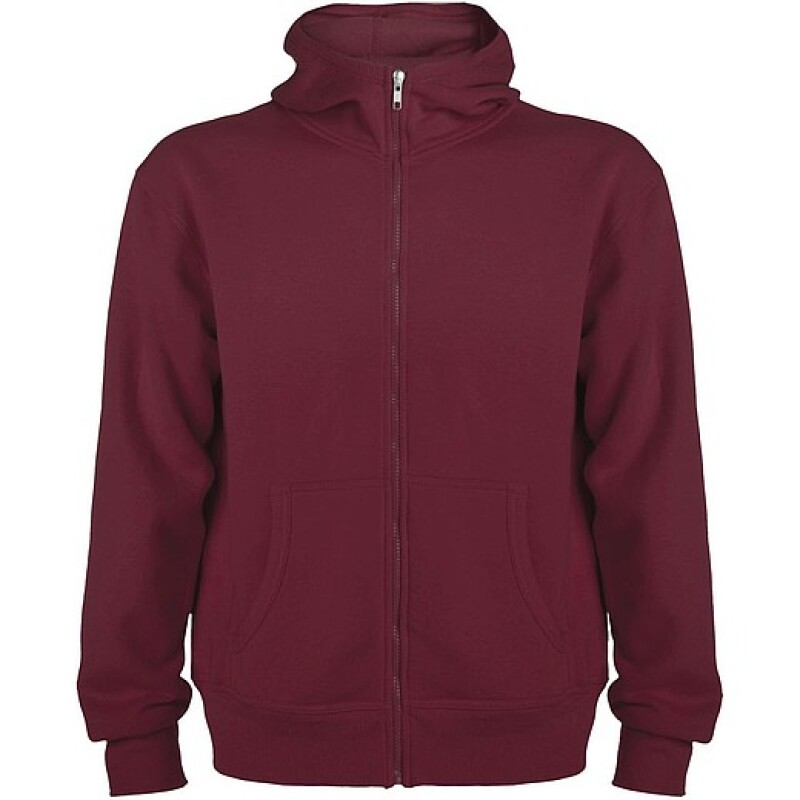 Unisex mikina s kapucí,ROLY MONTBLANC, purpurová, vel. XL
