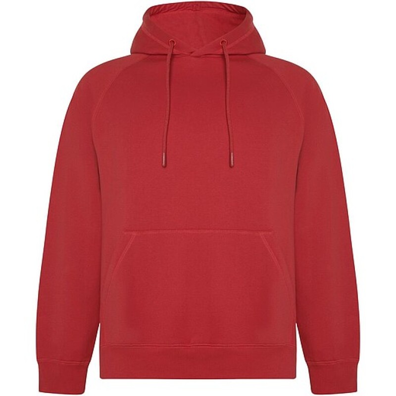 Unisex mikina s kapucí,ROLY VINSON, červená, vel. XL