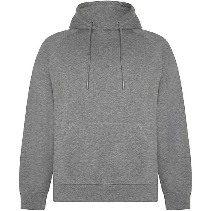 Unisex mikina s kapucí,ROLY VINSON, světle šedý melír, vel. S