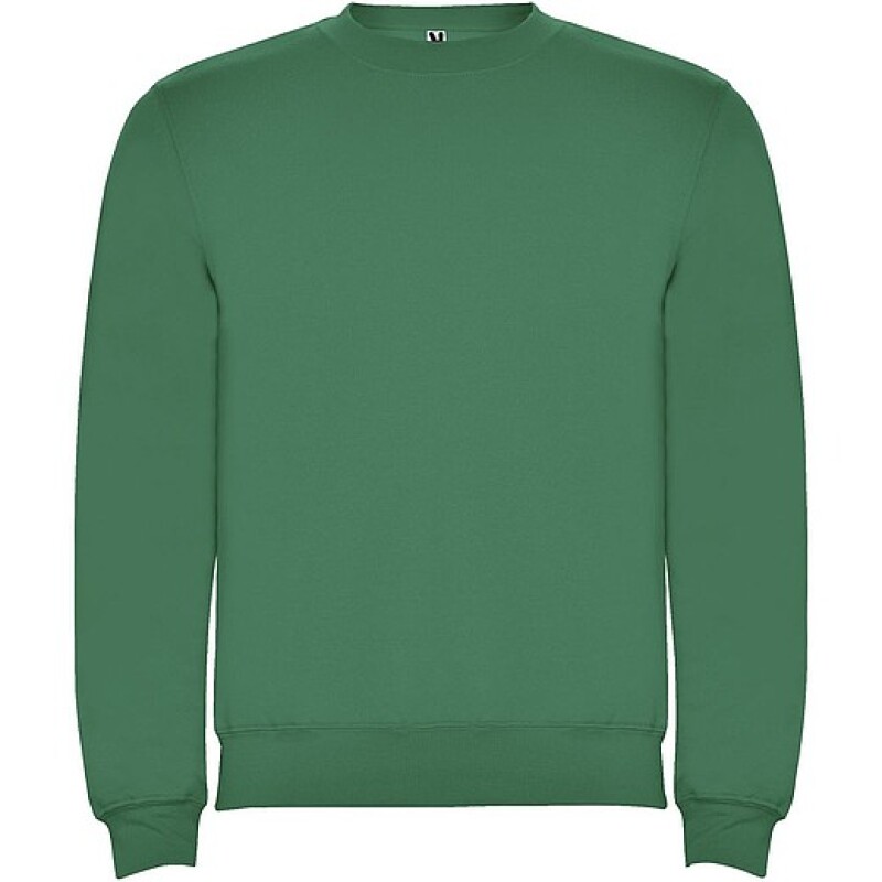 Unisex mikina s kulatým výstřihem, ROLY CLASICA, jasně zelená, vel. XL