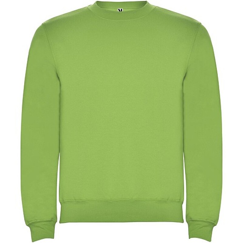 Unisex mikina s kulatým výstřihem, ROLY CLASICA, světle zelená, vel. S