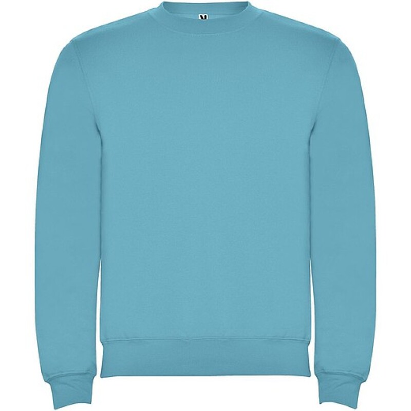 Unisex mikina s kulatým výstřihem, ROLY CLASICA, tyrkysová, vel. 3XL