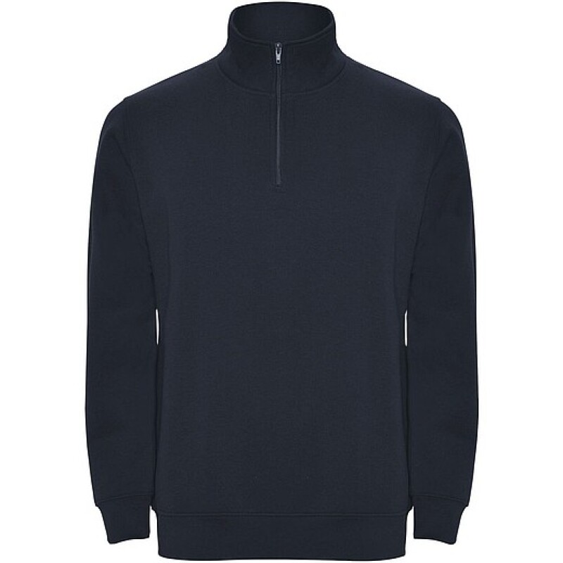 Unisex mikina se čtvrtkovým zipem, ROLY ANETO, navy, vel. 3XL