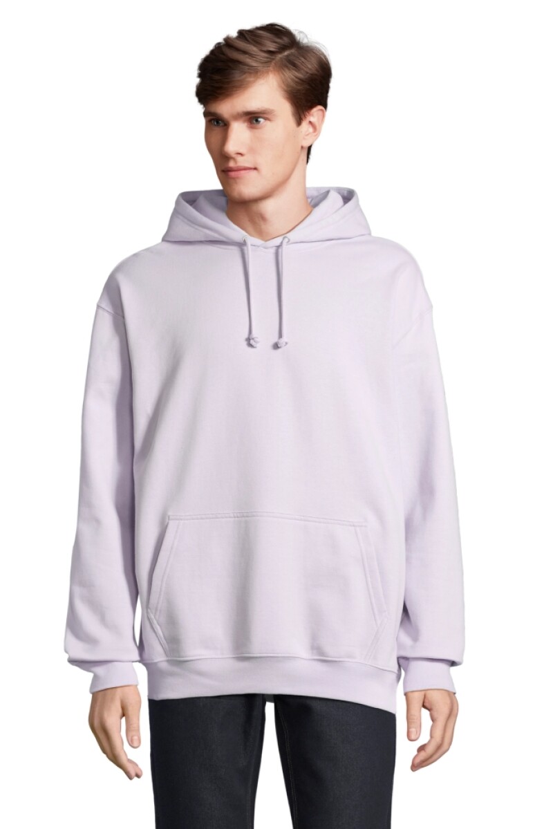 Unisex mikina SOLS CONDOR, jemně fialová, velikost M