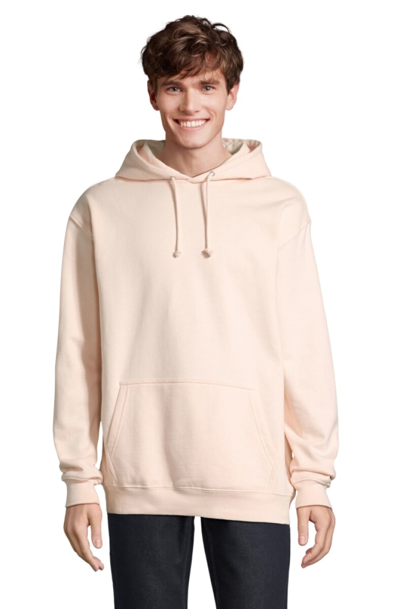 Unisex mikina SOLS CONDOR, jemně růžová, velikost XL
