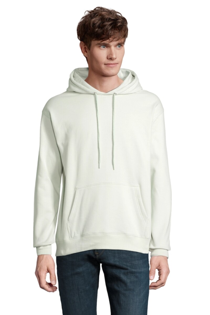 Unisex mikina SOLS CONDOR, jemně zelená, velikost L