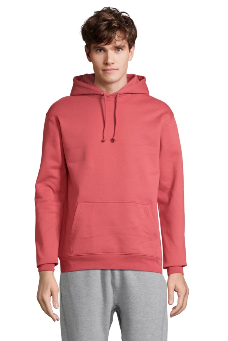 Unisex mikina SOLS CONDOR, růžová, velikost L
