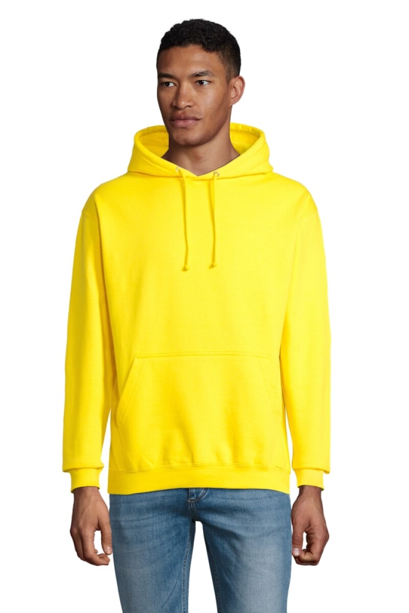 Unisex mikina SOLS CONDOR, tmavě žlutá, velikost L
