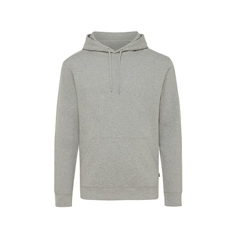 Unisex nebarvená mikina s kapucí Iqoniq Torres z recyklované bavlny, šedá, XL