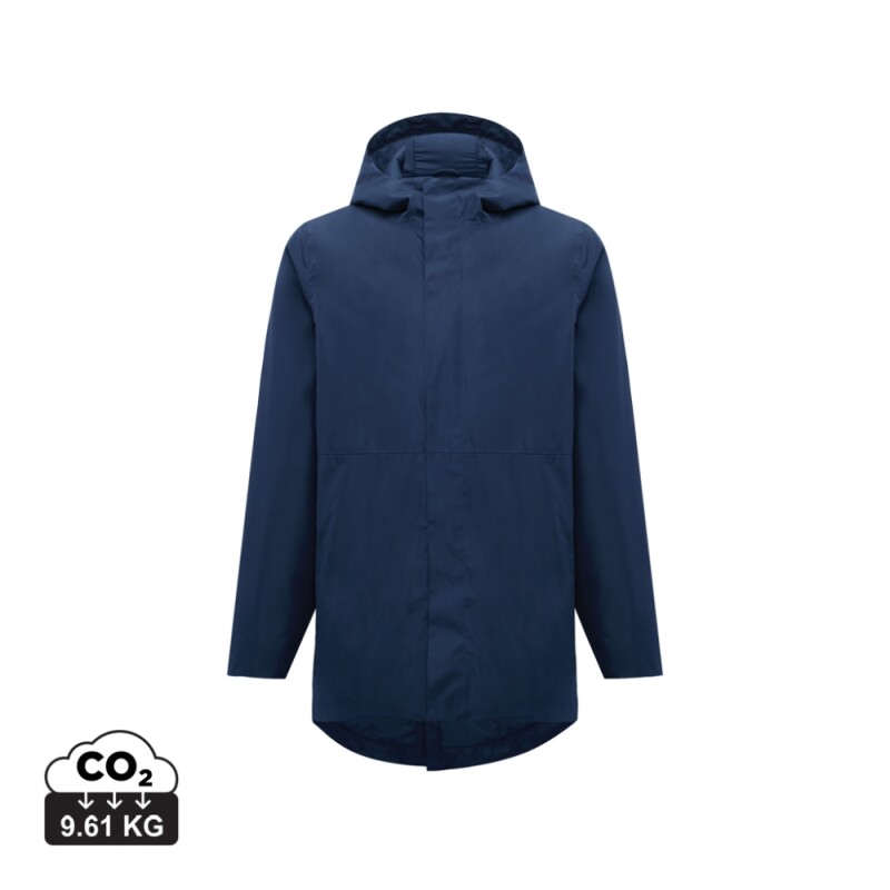 Unisex parka Iqoniq Thelon z recyklovaného polyesteru, velikost XL, námořní modrá