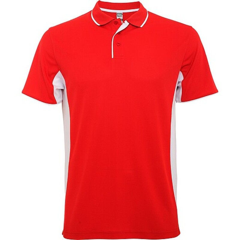 Unisex polokošile Roly Montmelo, červená, velikost 2XL