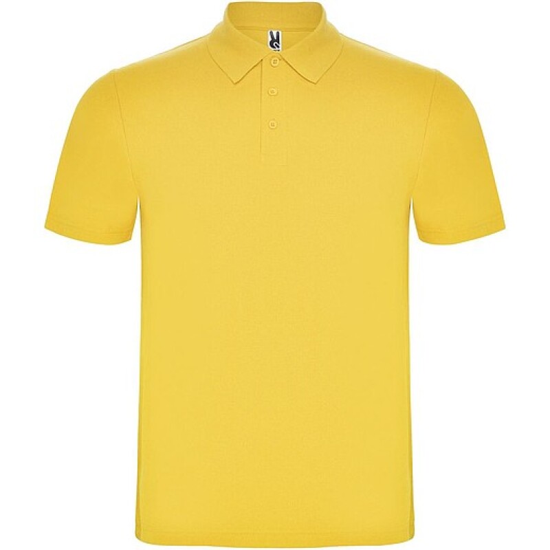 Unisex polokošile s krátkým rukávem, ROLY AUSTRAL, žlutá, vel. M