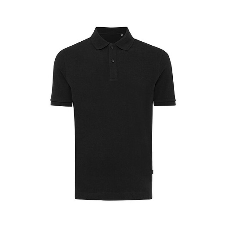 Unisex polotriko Iqoniq Yosemite z recyklované bavlny, černá, XXXL