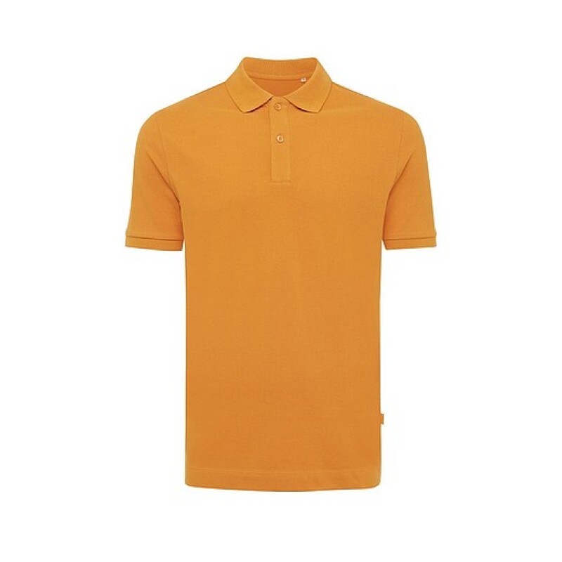 Unisex polotriko Iqoniq Yosemite z recyklované bavlny, světle oranžová, XS