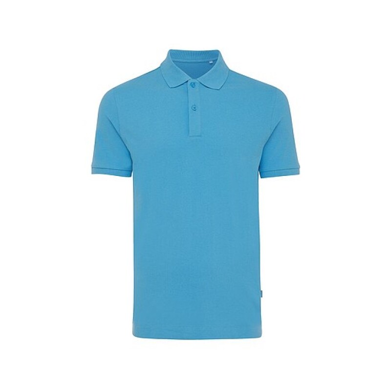 Unisex polotriko Iqoniq Yosemite z recyklované bavlny, světle modrá, XL