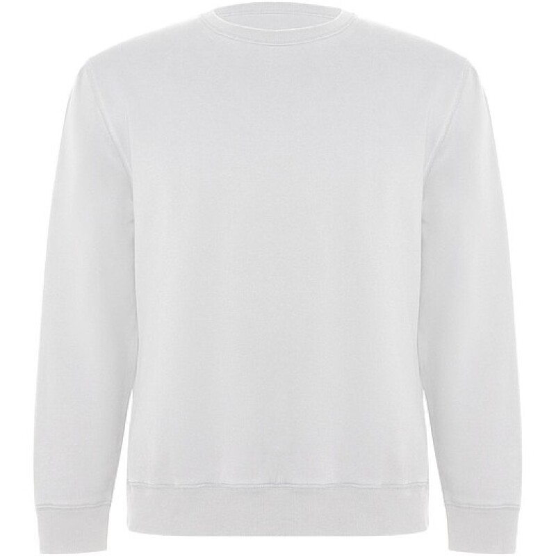 Unisex mikina s kulatým výstřihem, ROLY BATIAN, bílá, vel. XS