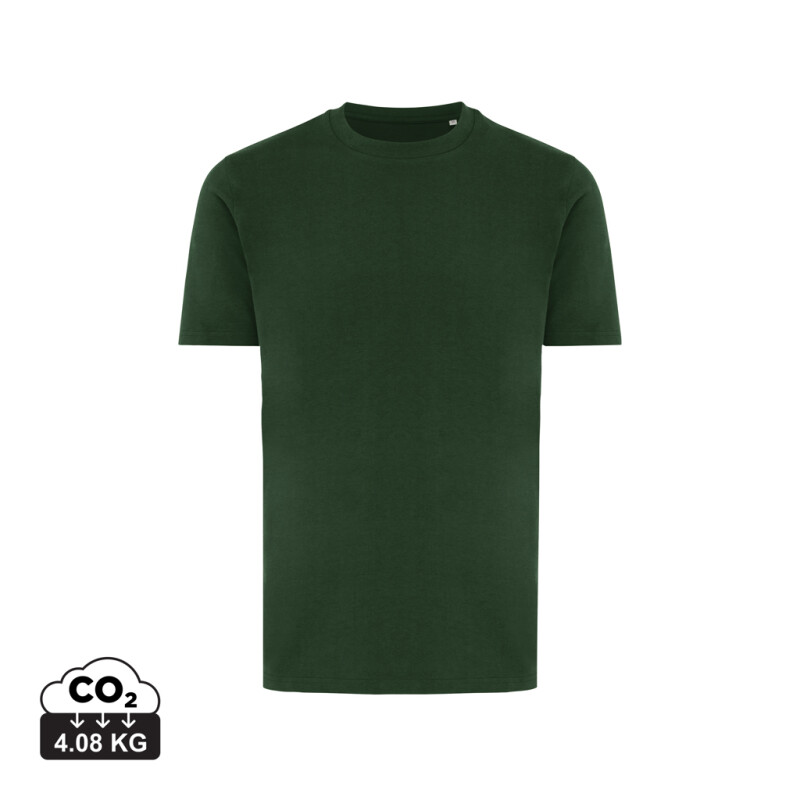 Unisex tričko Iqoniq Brett, tmavě zelená, velikost S