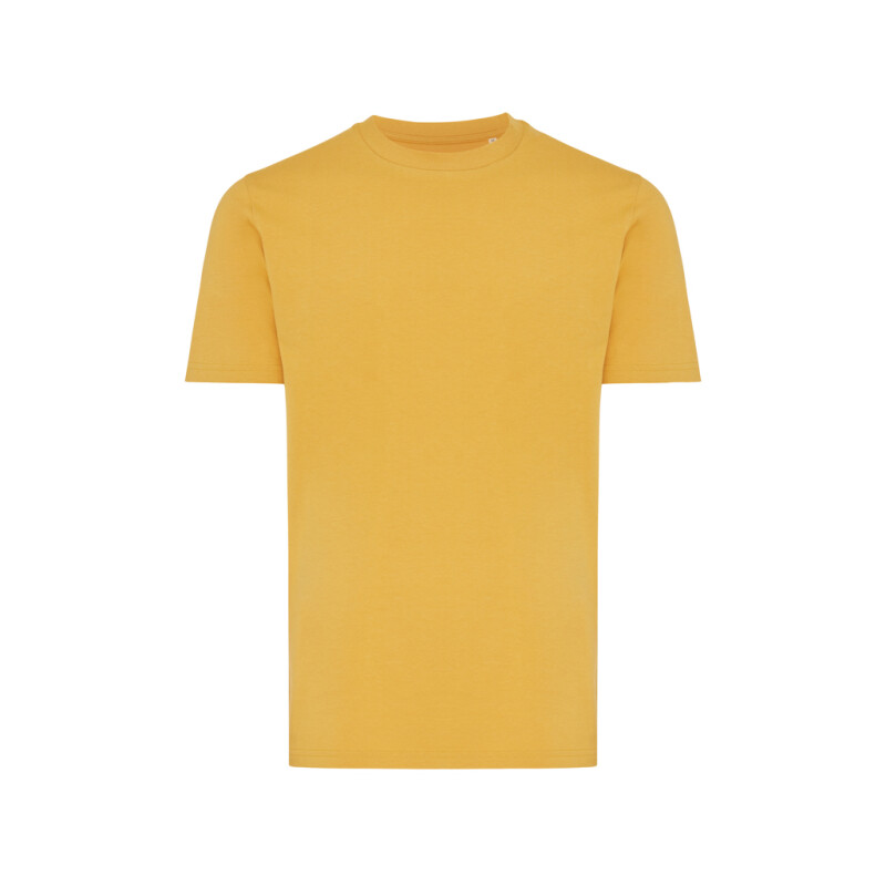 Unisex tričko Iqoniq Brett, velikost 3XL, tmavá žlutá