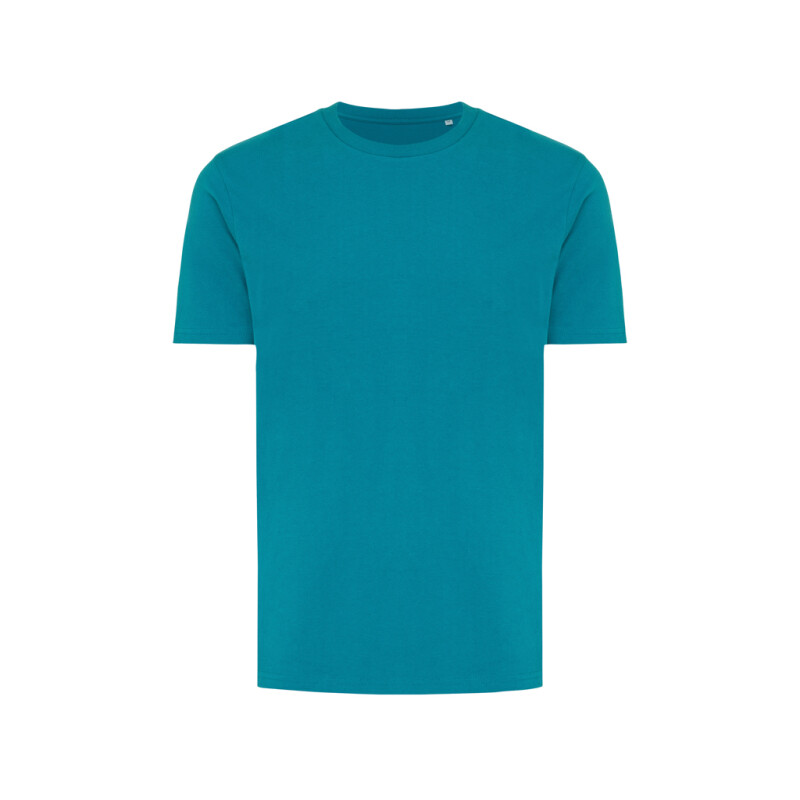 Unisex tričko Iqoniq Brett, velikost L, tmavá tyrkysová