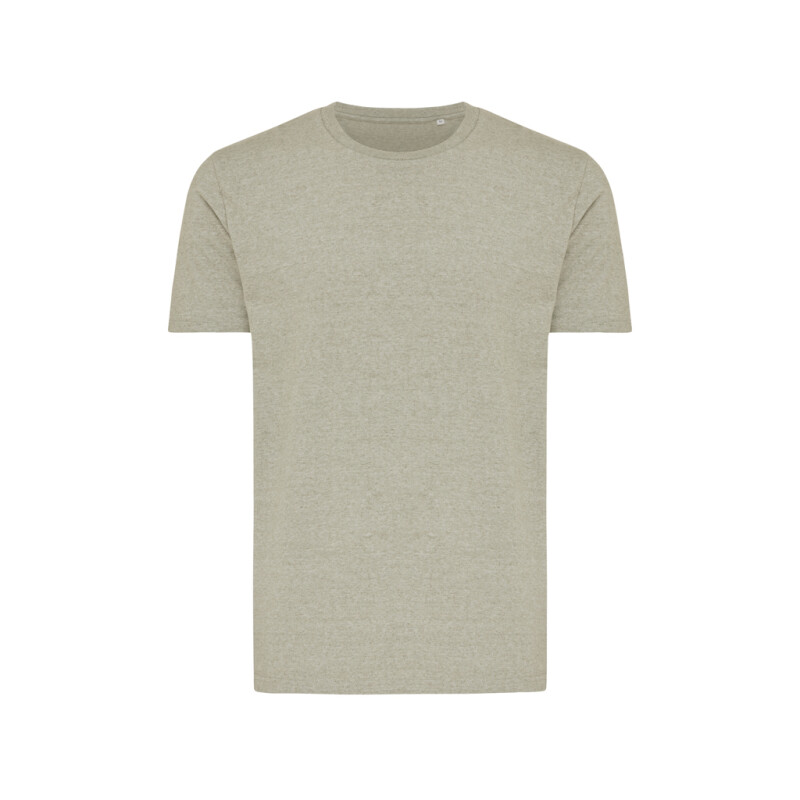 Unisex tričko Iqoniq Brett, velikost M, šedozelená