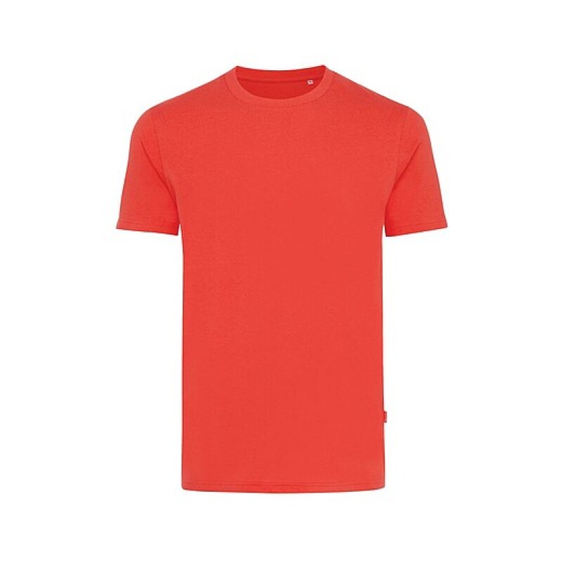 Unisex tričko Iqoniq Bryce z recyklované bavlny, světlá červená, M