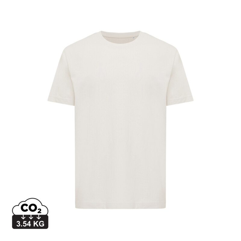 Unisex tričko Iqoniq Kakadu relaxed fit, světle krémová, velikost XXL