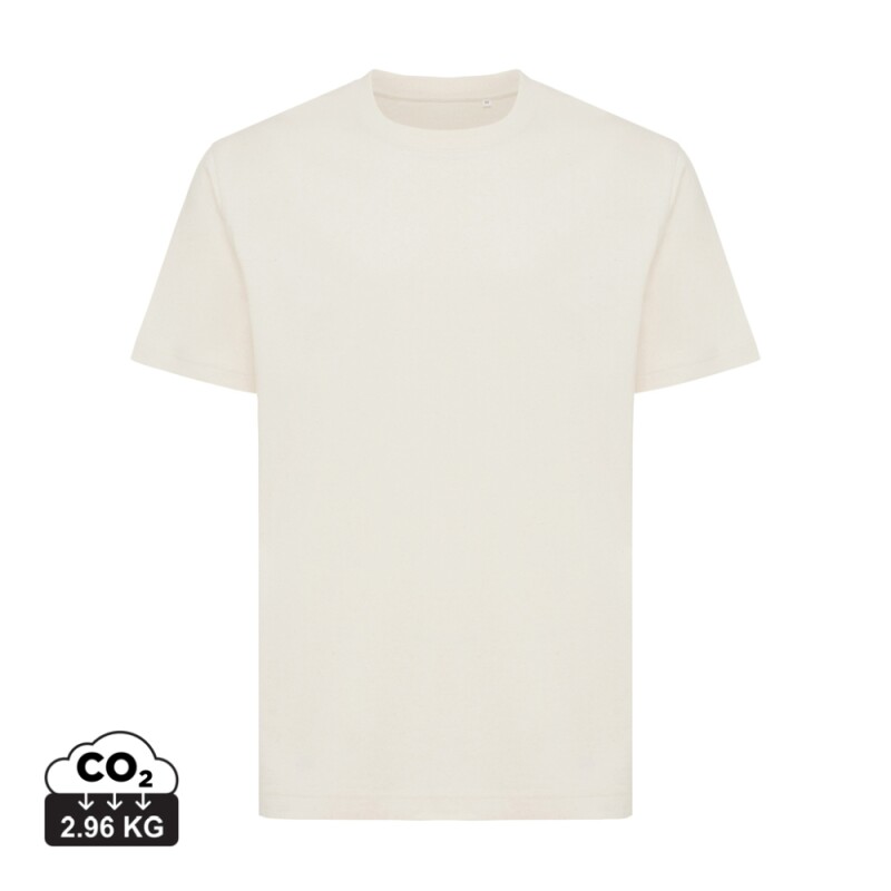 Unisex tričko Iqoniq Kakadu relaxed fit, velikost 3XL, krémová bílá