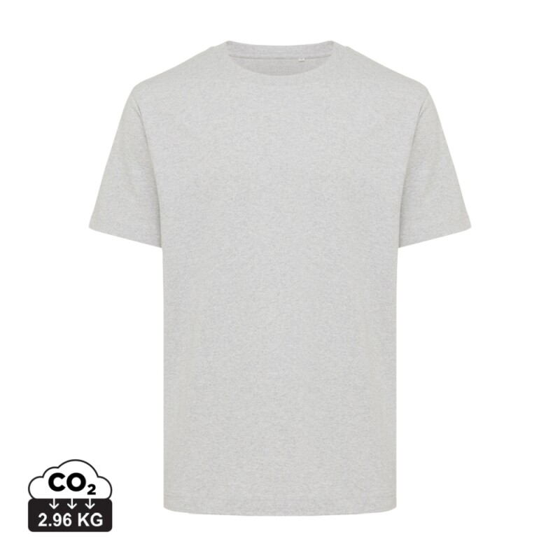 Unisex tričko Iqoniq Kakadu relaxed fit, velikost S, světlá šedá