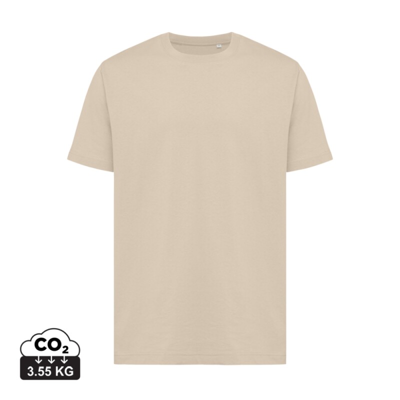 Unisex tričko Iqoniq Kakadu relaxed fit, velikost XS, béžová