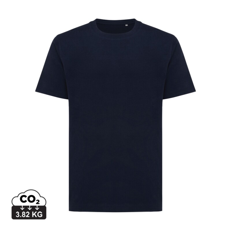 Unisex tričko Iqoniq Kakadu relaxed fit, velikost XXL, námořní modrá