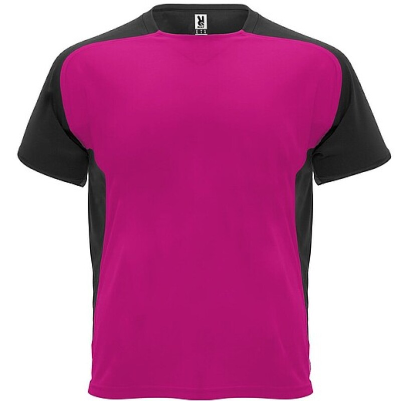 Unisex tričko Roly Bugatti, tmavě růžová, velikost 2XL